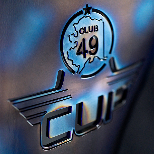 Alaska Airlines Club 49 Cup Trophy Macro