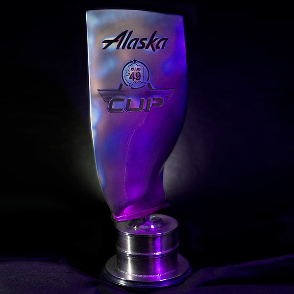 Alaska Airlines Club 49 Cup Trophy