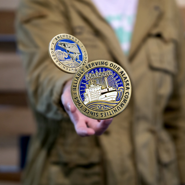 Matson Alaska Coin Design